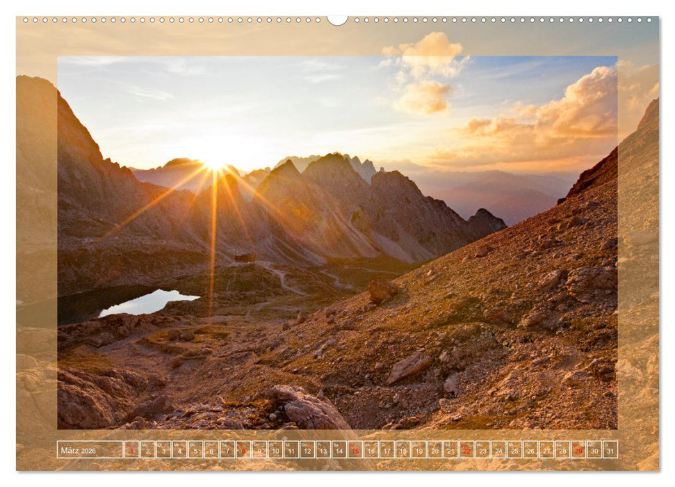 Wenn die Sonne erwacht und untergeht (CALVENDO Wandkalender 2026)