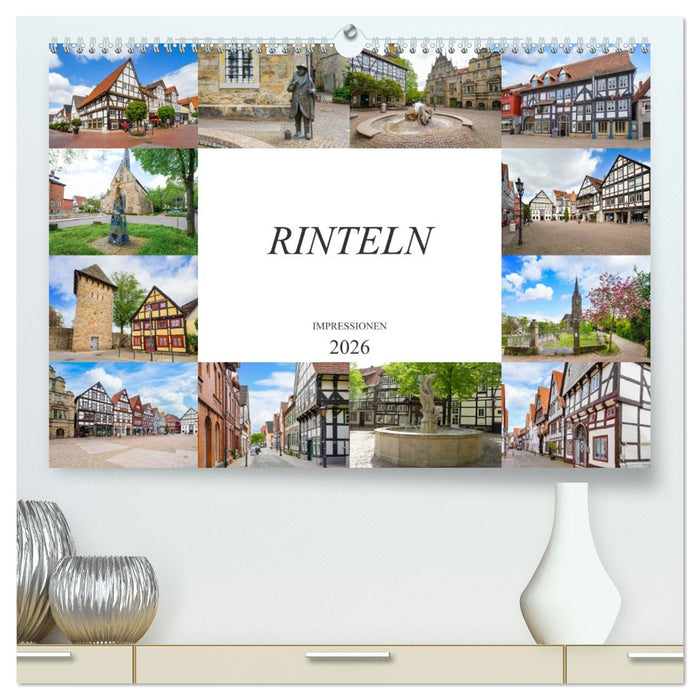 Rinteln Impressionen (CALVENDO Premium Wandkalender 2026)