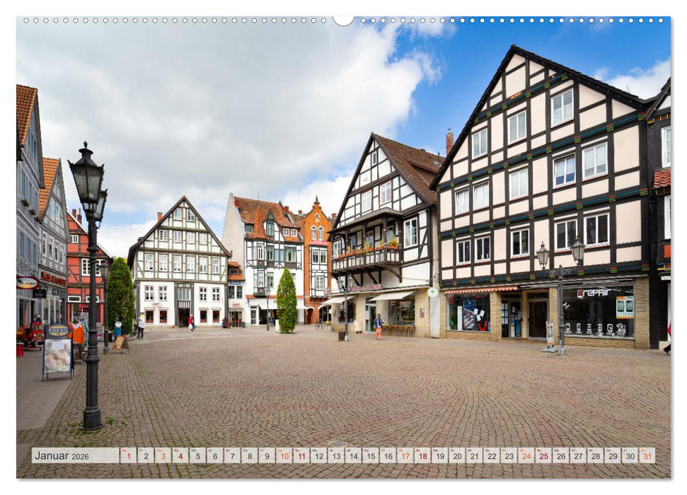 Rinteln Impressionen (CALVENDO Premium Wandkalender 2026)