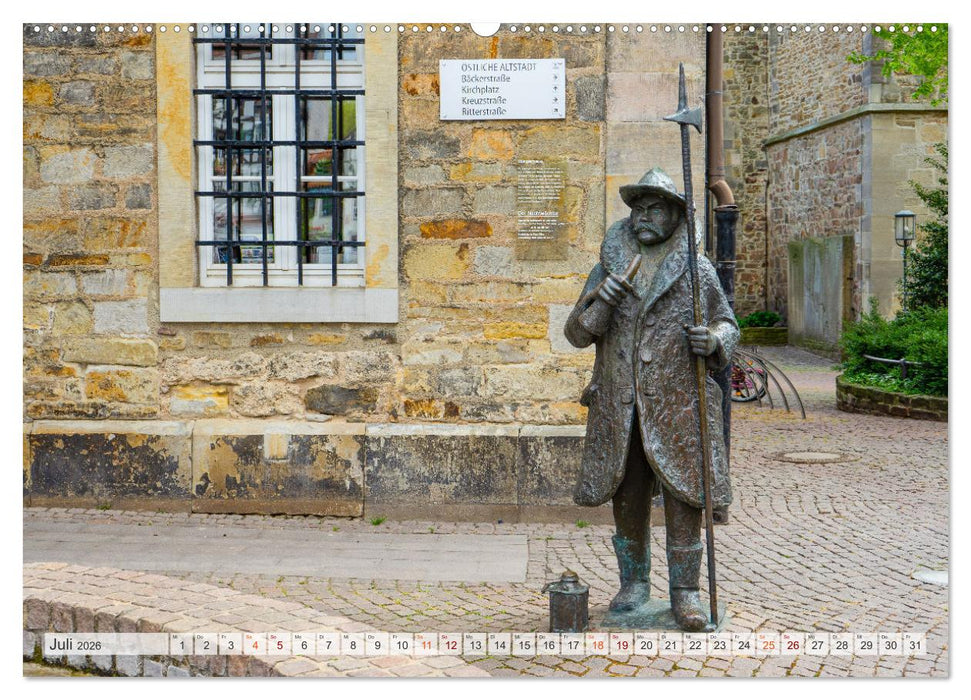 Rinteln Impressionen (CALVENDO Premium Wandkalender 2026)