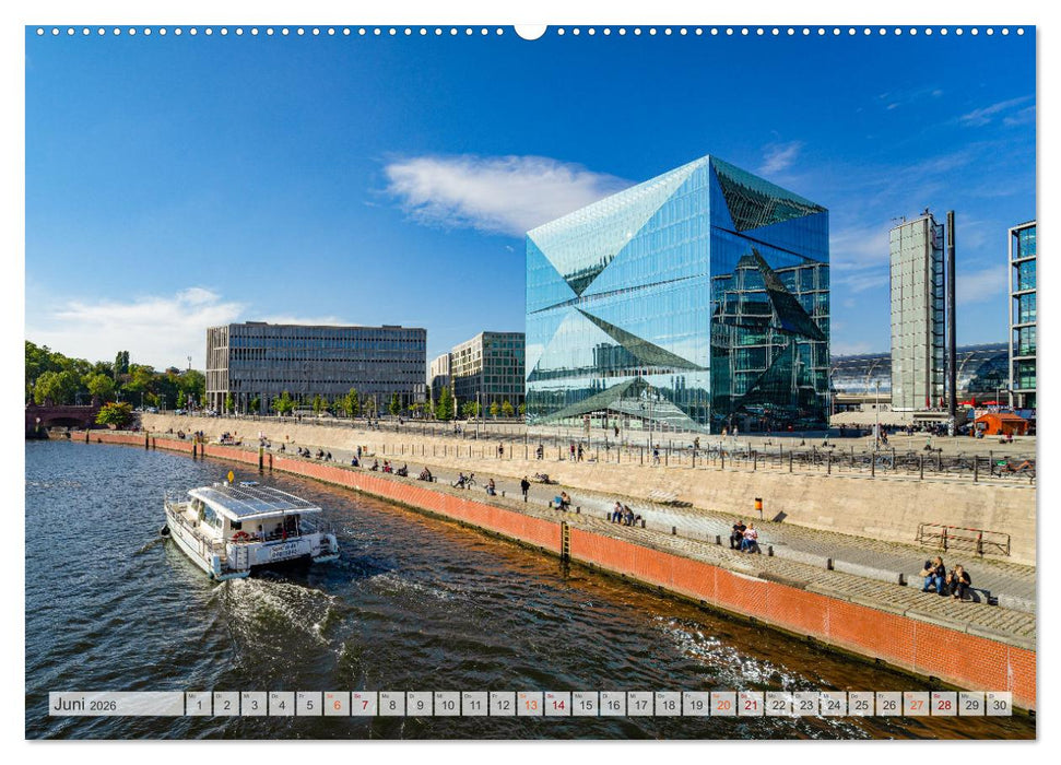 Berlin Stadtspaziergang (CALVENDO Premium Wandkalender 2026)