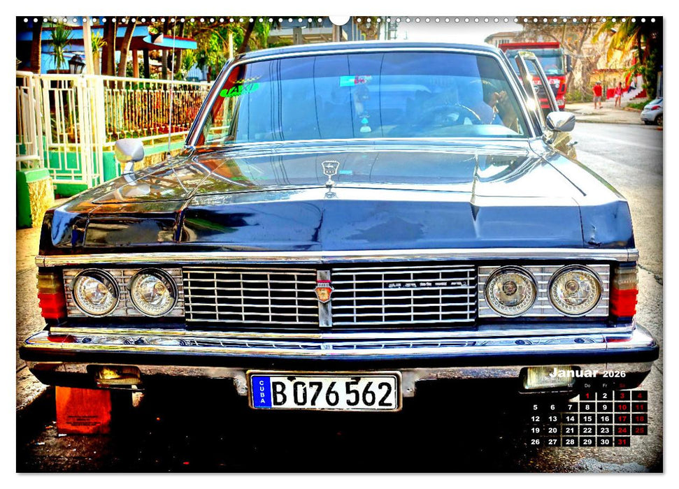 TSCHAIKA - Die Staatskarosse der UdSSR (CALVENDO Wandkalender 2026)