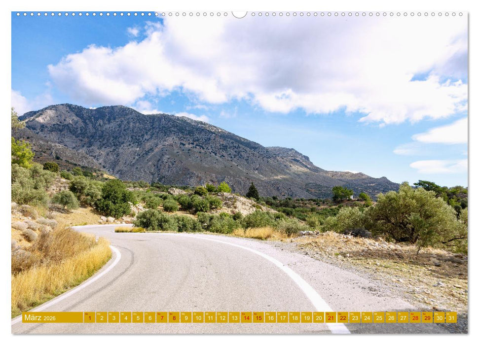 Inselwelt Kreta (CALVENDO Premium Wandkalender 2026)