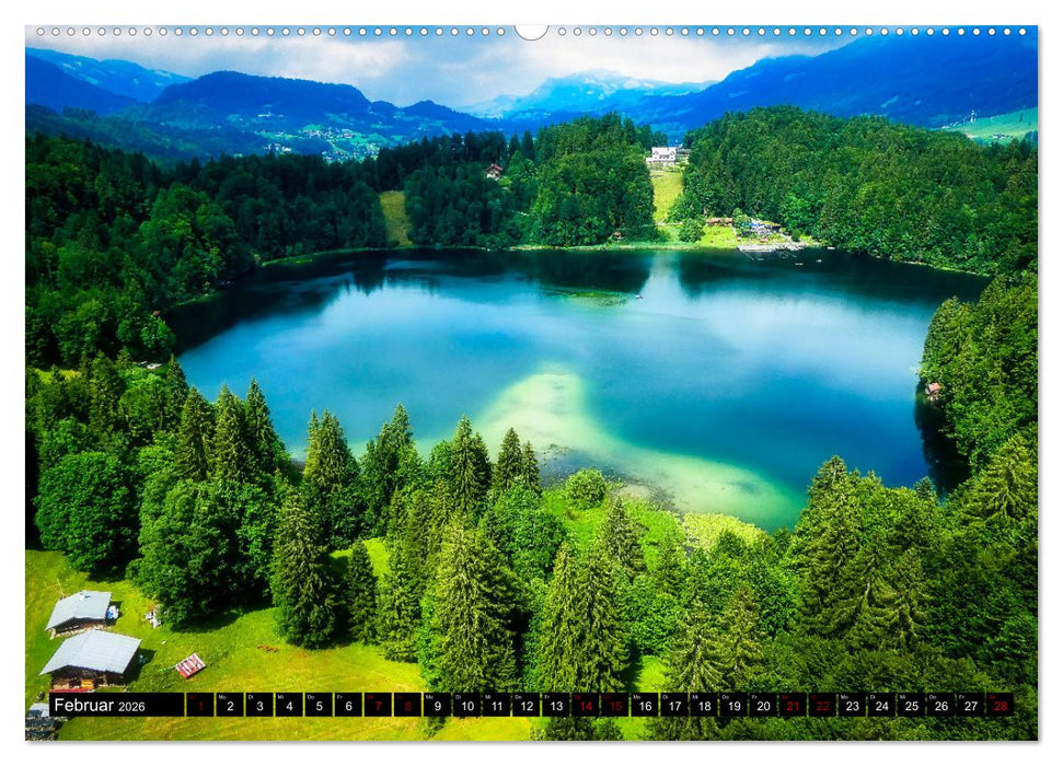 Oberstdorfer Bergwelt (CALVENDO Premium Wandkalender 2026)