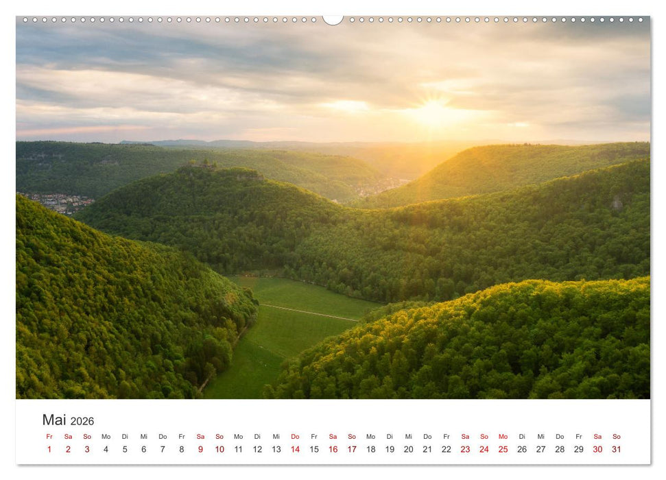 Schwäbische Alb neu erleben (CALVENDO Wandkalender 2026)
