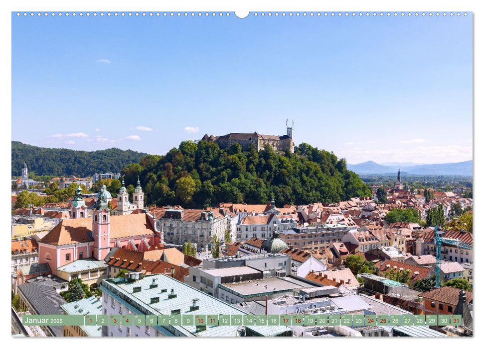 Im Herzen Sloweniens (CALVENDO Premium Wandkalender 2026)