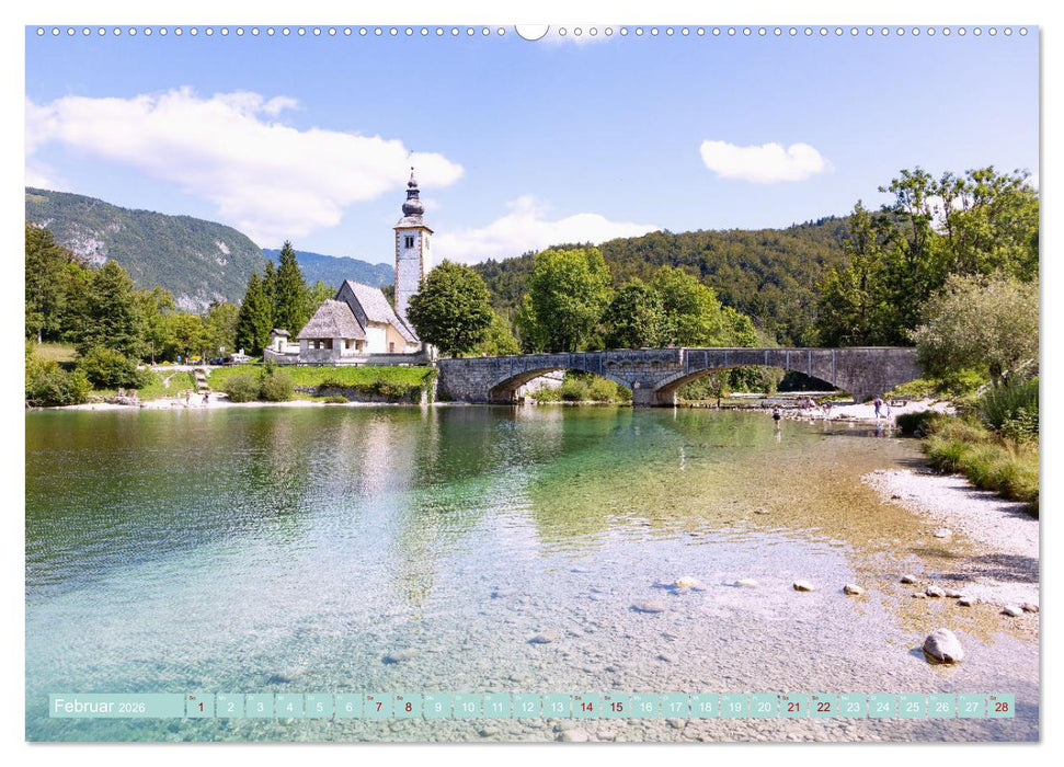 Im Herzen Sloweniens (CALVENDO Premium Wandkalender 2026)