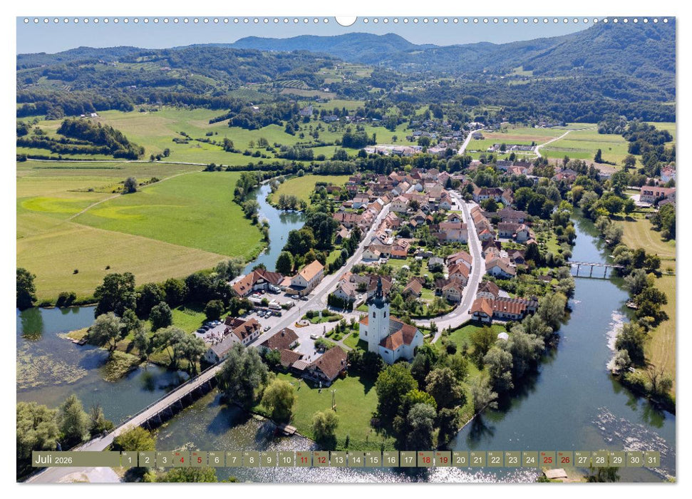 Im Herzen Sloweniens (CALVENDO Premium Wandkalender 2026)