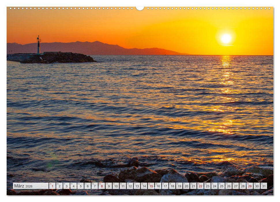 Urlaubsparadies in Kreta (CALVENDO Wandkalender 2026)