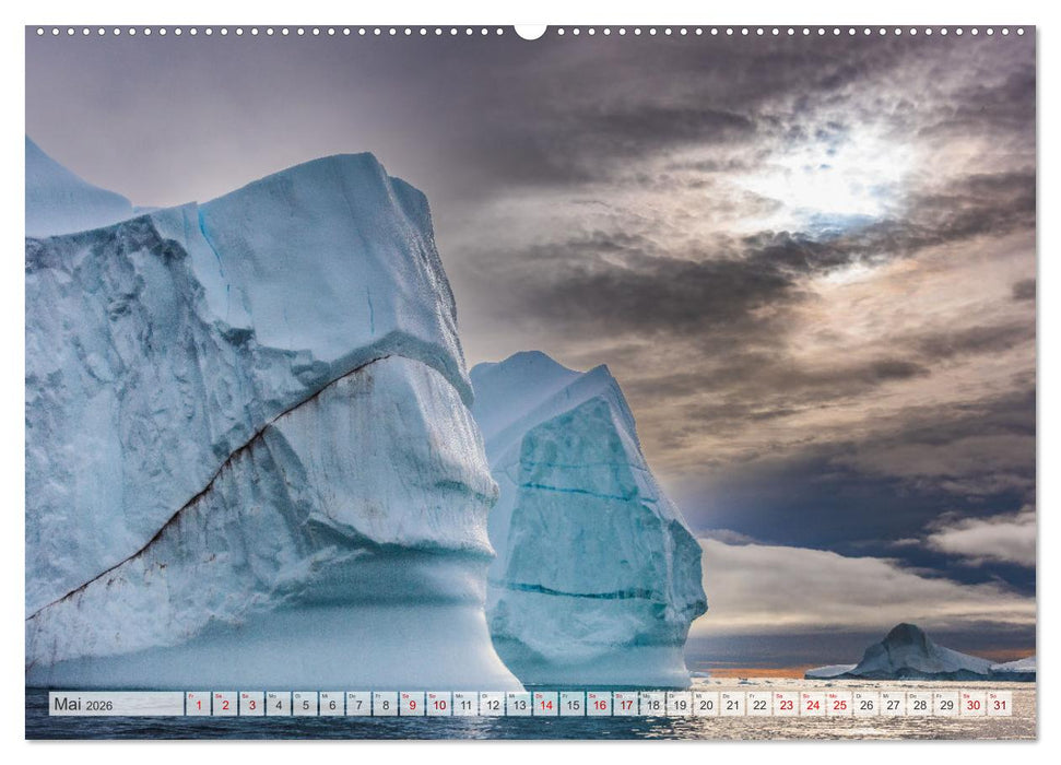Eisgiganten der Arktis (CALVENDO Premium Wandkalender 2026)