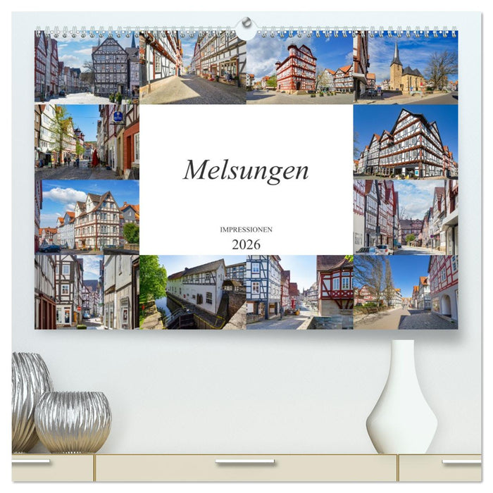 Melsungen Impressionen (CALVENDO Premium Wandkalender 2026)