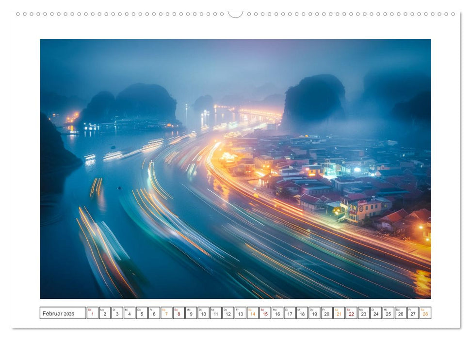 Berühmte Wahrzeichen (CALVENDO Premium Wandkalender 2026)