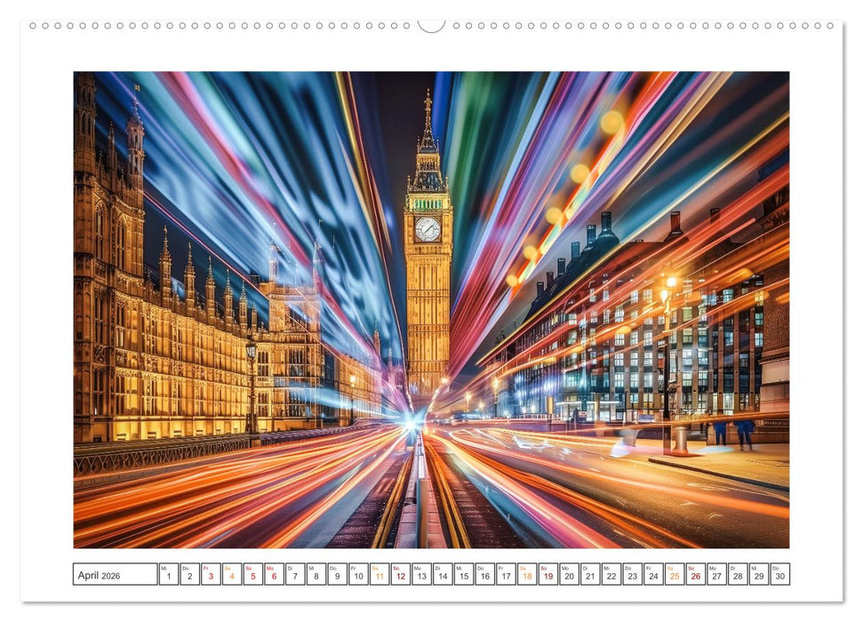 Berühmte Wahrzeichen (CALVENDO Premium Wandkalender 2026)