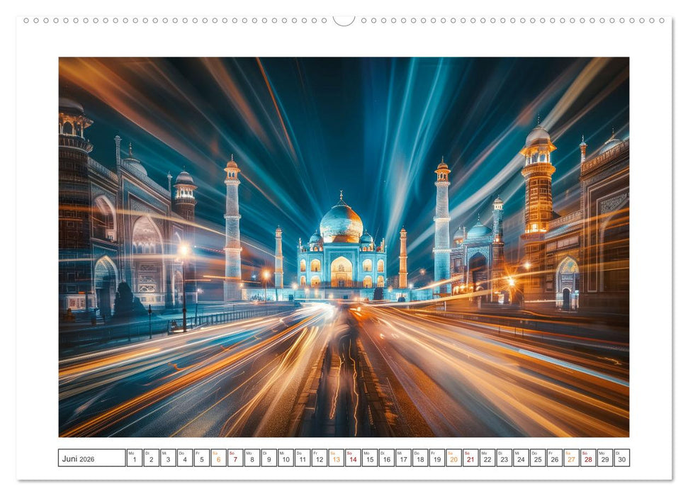 Berühmte Wahrzeichen (CALVENDO Premium Wandkalender 2026)