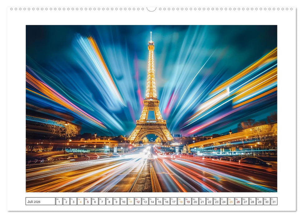 Berühmte Wahrzeichen (CALVENDO Premium Wandkalender 2026)