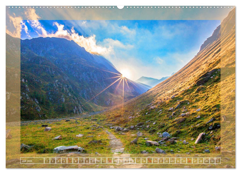 Wenn die Sonne erwacht und untergeht (CALVENDO Premium Wandkalender 2026)