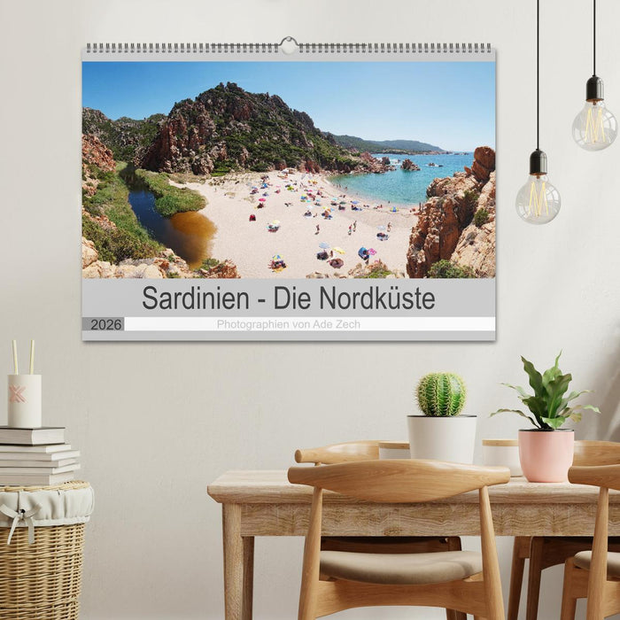 Sardinien – Die Nordküste (CALVENDO Wandkalender 2026)