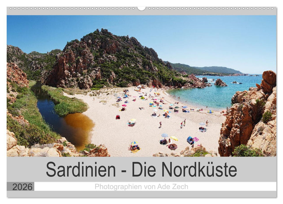 Sardinien – Die Nordküste (CALVENDO Wandkalender 2026)
