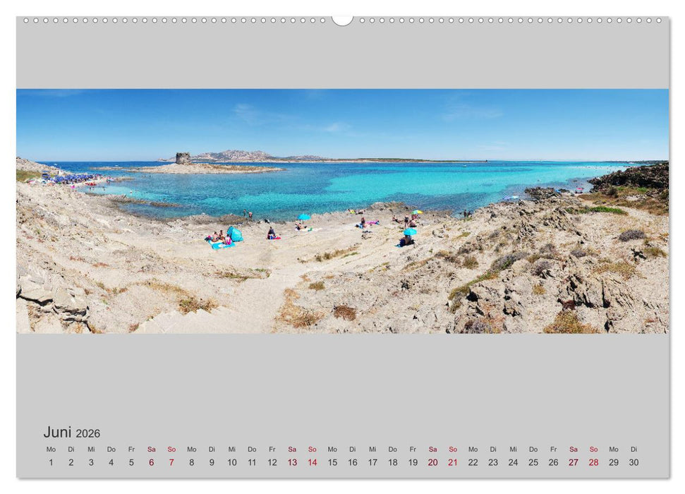 Sardinien – Die Nordküste (CALVENDO Wandkalender 2026)