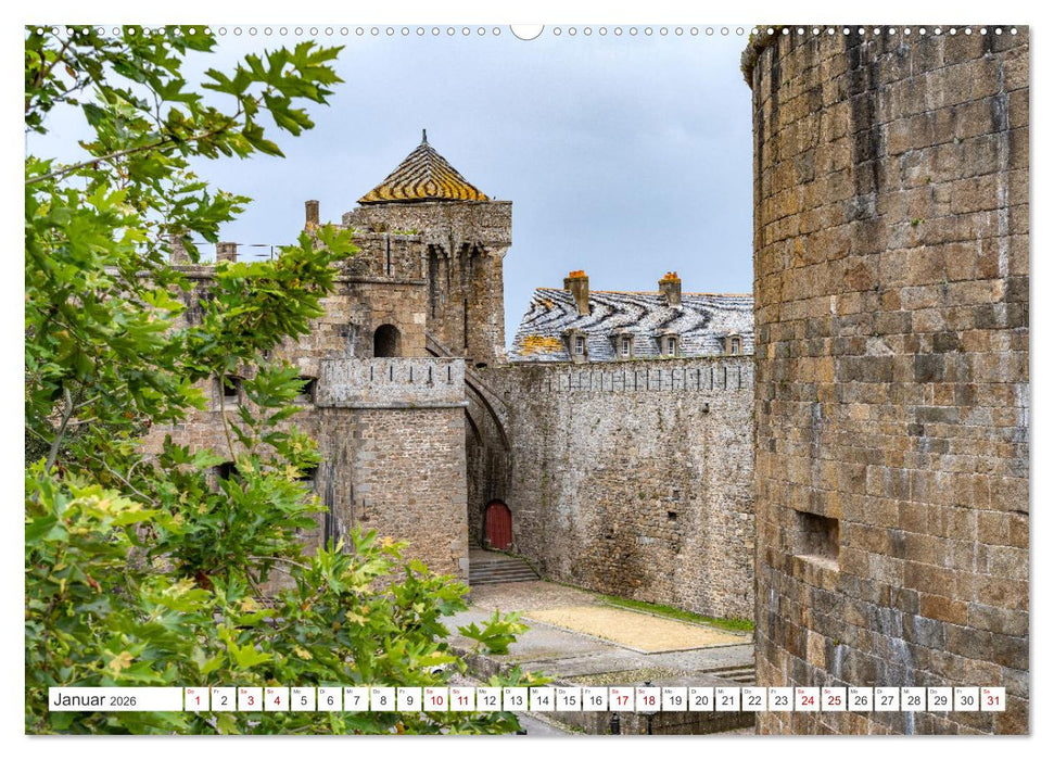 Bretagne - Saint Malo (CALVENDO Premium Wandkalender 2026)