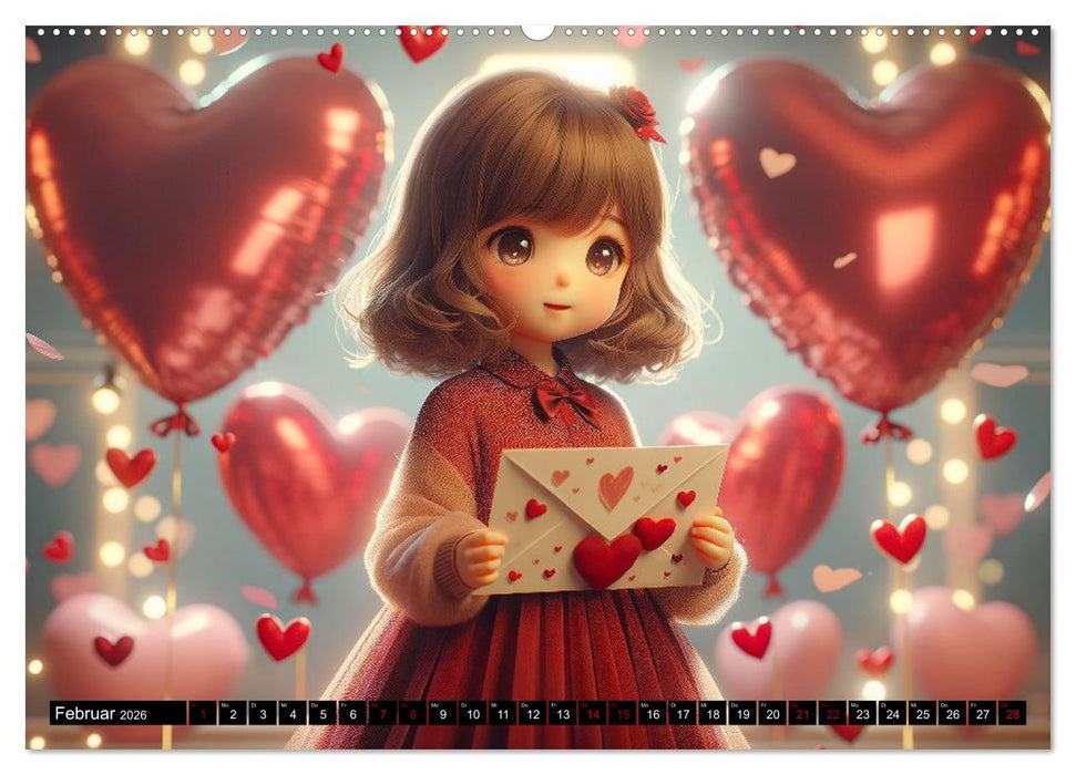 Anime Seasons: Ein Kalender voller lebendiger Manga-Szenen (CALVENDO Premium Wandkalender 2026)