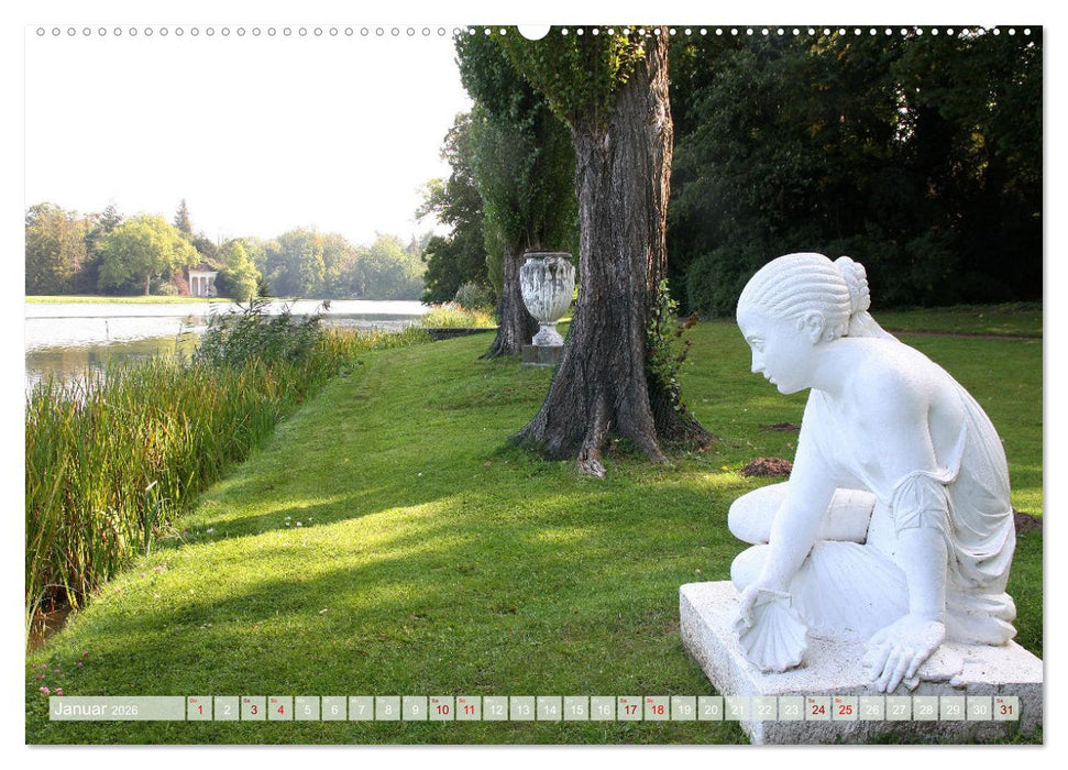 Im Wörlitzer Gartenreich (CALVENDO Premium Wandkalender 2026)