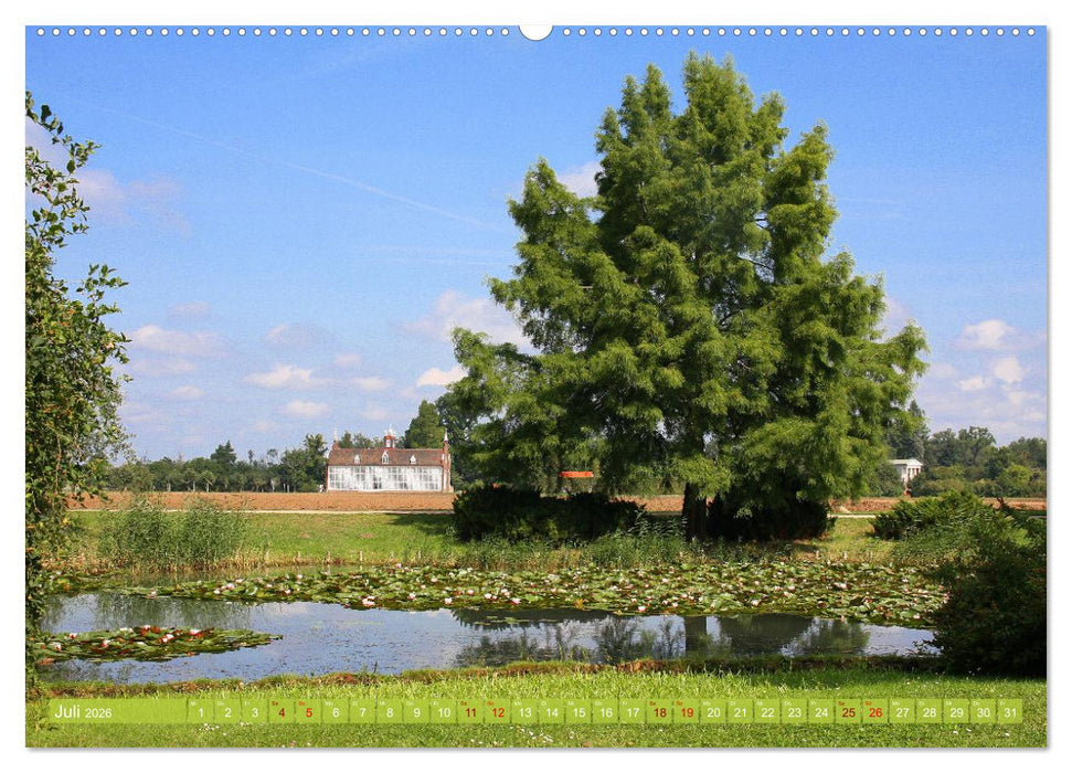 Im Wörlitzer Gartenreich (CALVENDO Premium Wandkalender 2026)