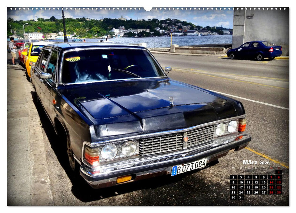 TSCHAIKA - Die Staatskarosse der UdSSR (CALVENDO Premium Wandkalender 2026)