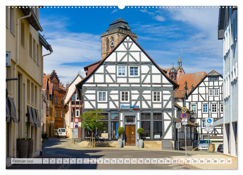 Bad Hersfeld Impressionen (CALVENDO Premium Wandkalender 2026)