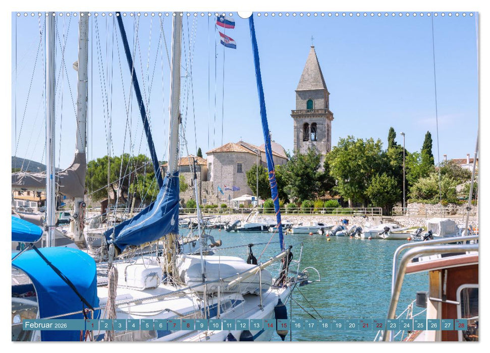 Faszination Kroatien – Kvarner Bucht (CALVENDO Premium Wandkalender 2026)