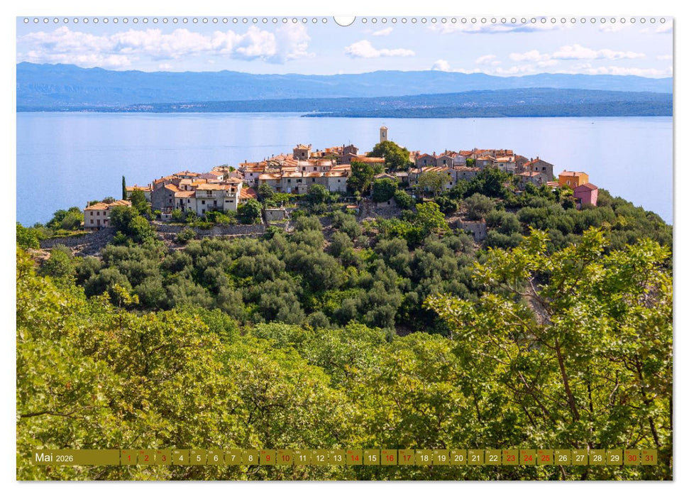 Faszination Kroatien – Kvarner Bucht (CALVENDO Premium Wandkalender 2026)
