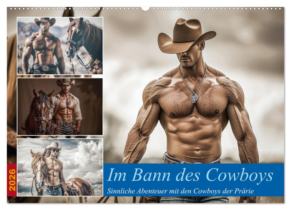 Im Bann des Cowboys (CALVENDO Wandkalender 2026)