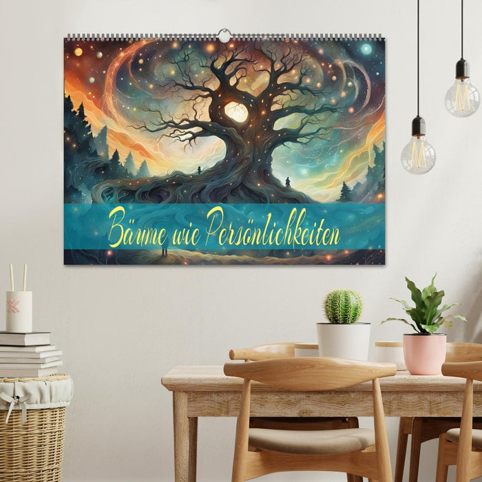 Bäume wie Persönlichkeiten (CALVENDO Wandkalender 2026)