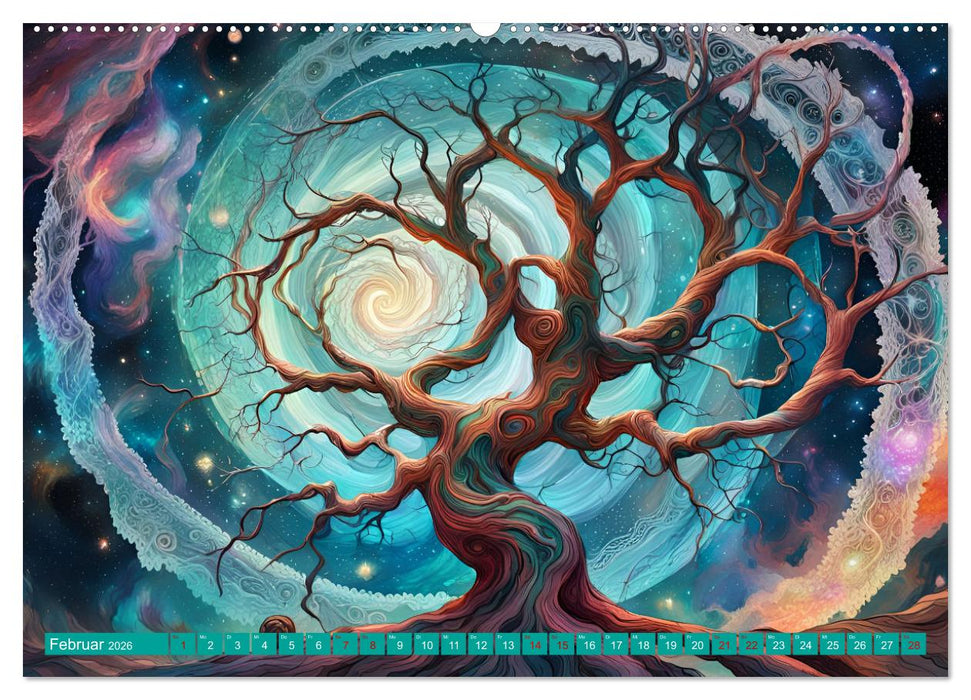 Bäume wie Persönlichkeiten (CALVENDO Wandkalender 2026)