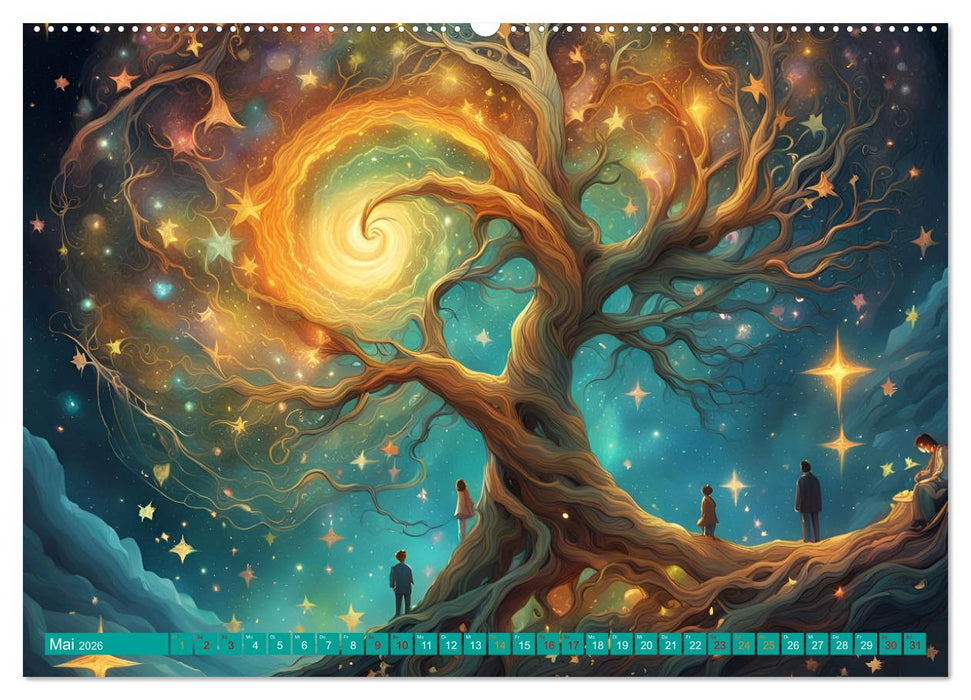 Bäume wie Persönlichkeiten (CALVENDO Wandkalender 2026)