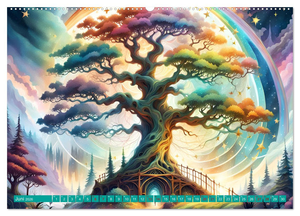 Bäume wie Persönlichkeiten (CALVENDO Wandkalender 2026)