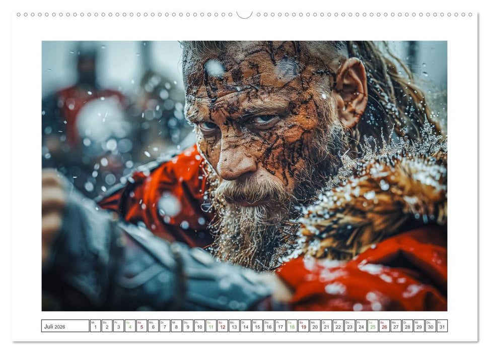 Die Abenteuer der Wikinger (CALVENDO Premium Wandkalender 2026)