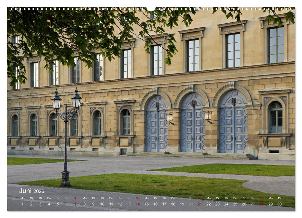 Impressionen aus München (CALVENDO Premium Wandkalender 2026)