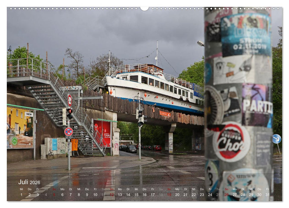 Impressionen aus München (CALVENDO Premium Wandkalender 2026)