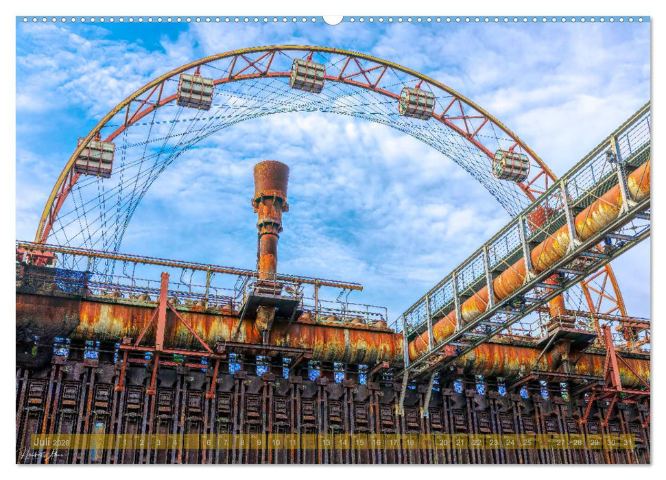 Ruhrpott Akzente (CALVENDO Premium Wandkalender 2026)