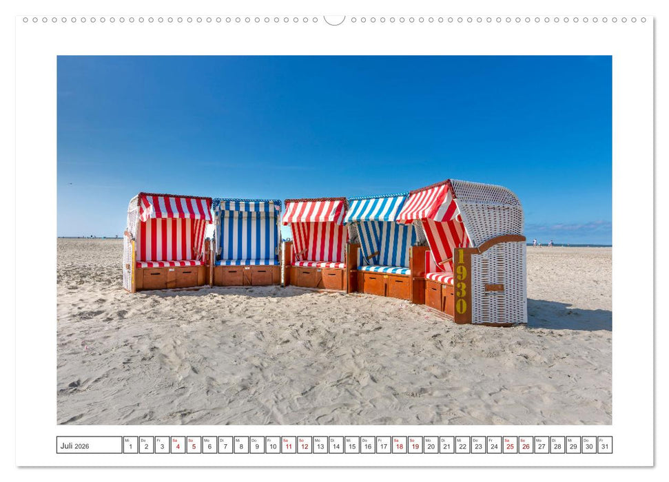 JUIST-LIEBE (CALVENDO Premium Wandkalender 2026)