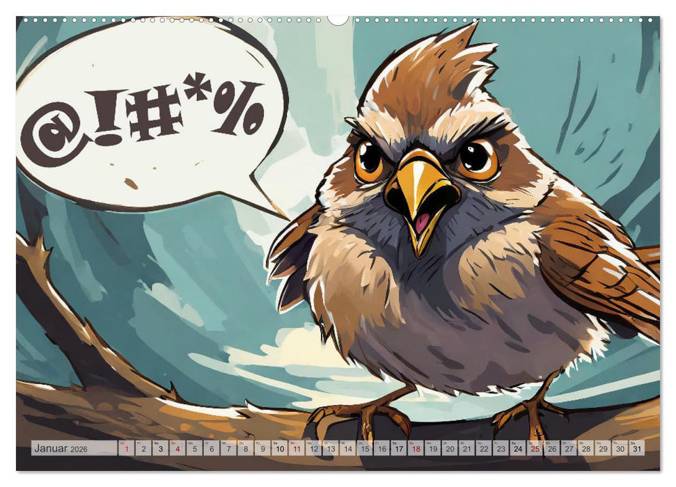Tierische Metaphern (CALVENDO Premium Wandkalender 2026)
