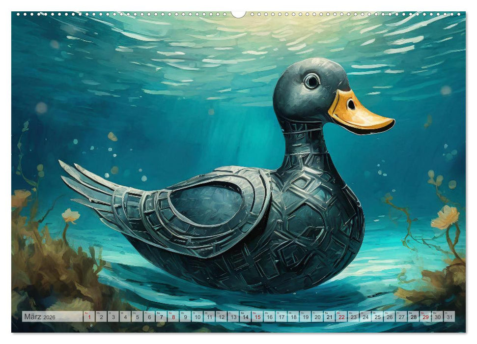 Tierische Metaphern (CALVENDO Premium Wandkalender 2026)