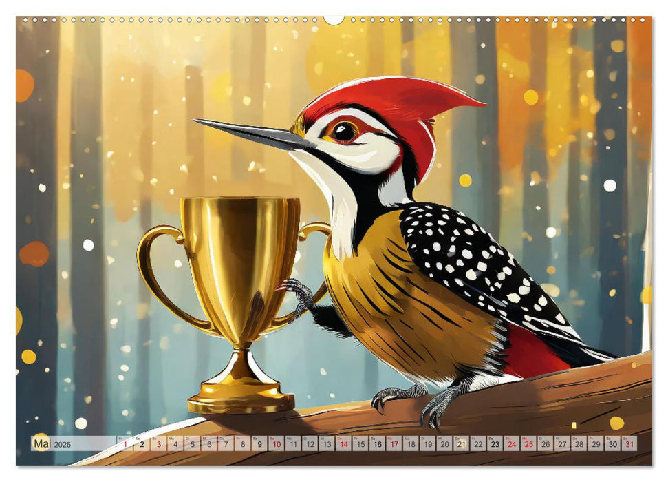 Tierische Metaphern (CALVENDO Premium Wandkalender 2026)