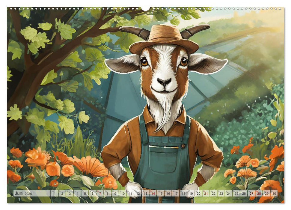 Tierische Metaphern (CALVENDO Premium Wandkalender 2026)