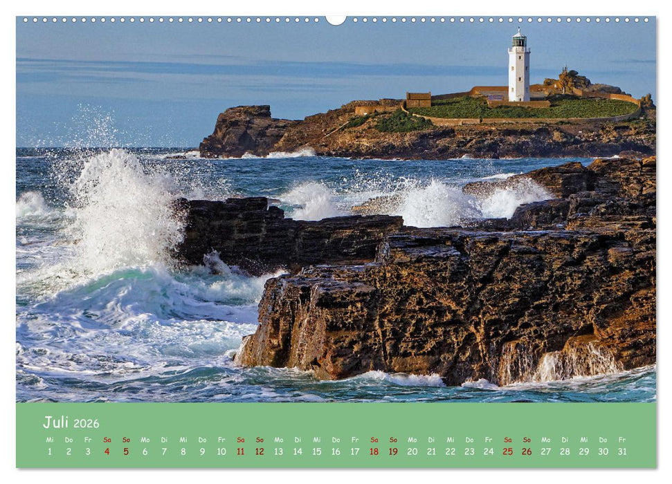 Cornwall - Einzigartig (CALVENDO Premium Wandkalender 2026)