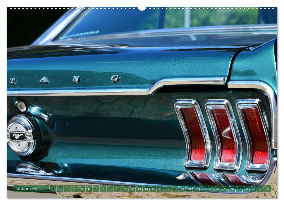 Ein Pony zum verlieben - Ford Mustang 1968 (CALVENDO Premium Wandkalender 2026)