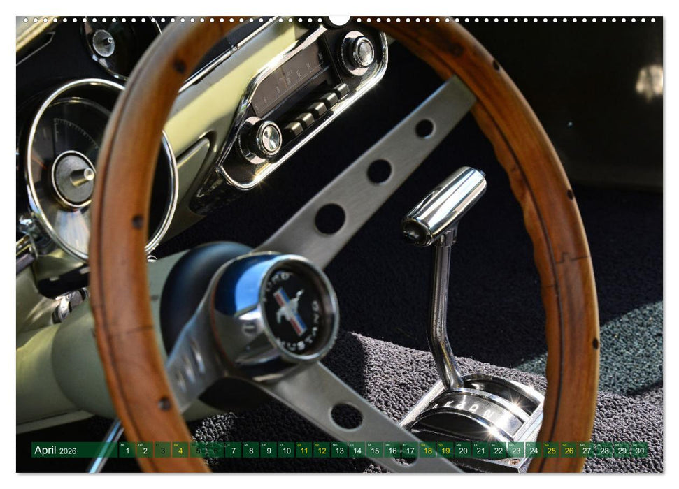 Ein Pony zum verlieben - Ford Mustang 1968 (CALVENDO Premium Wandkalender 2026)