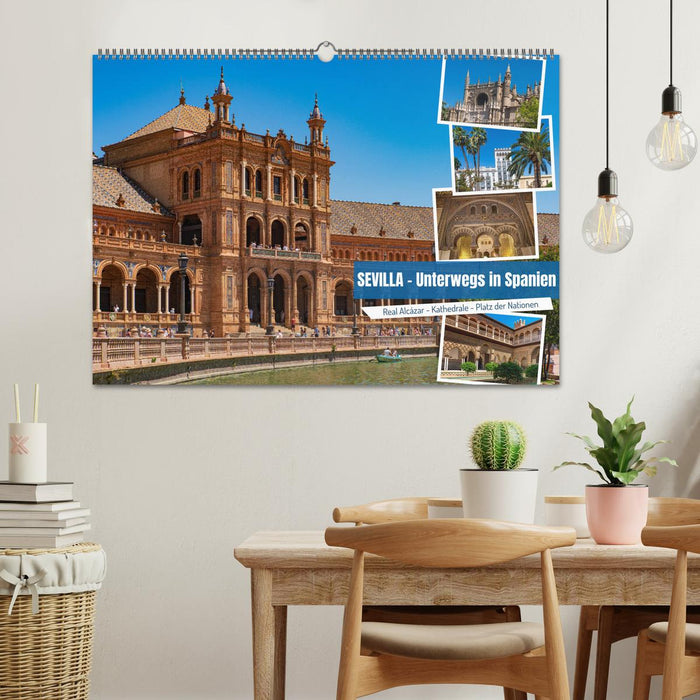 Sevilla - Unterwegs in Spanien (CALVENDO Wandkalender 2026)