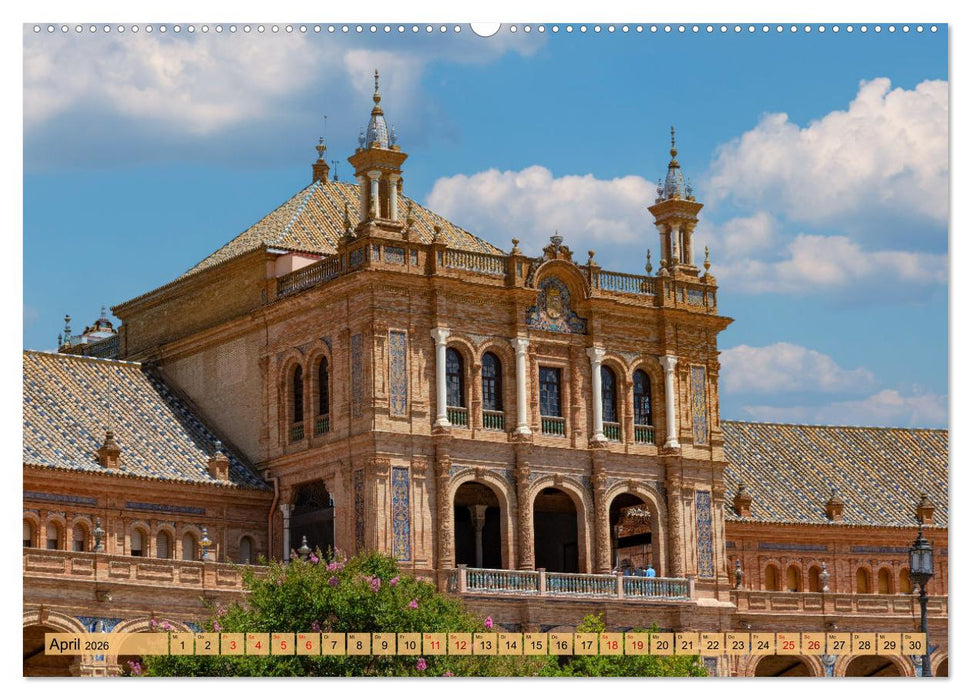 Sevilla - Unterwegs in Spanien (CALVENDO Wandkalender 2026)